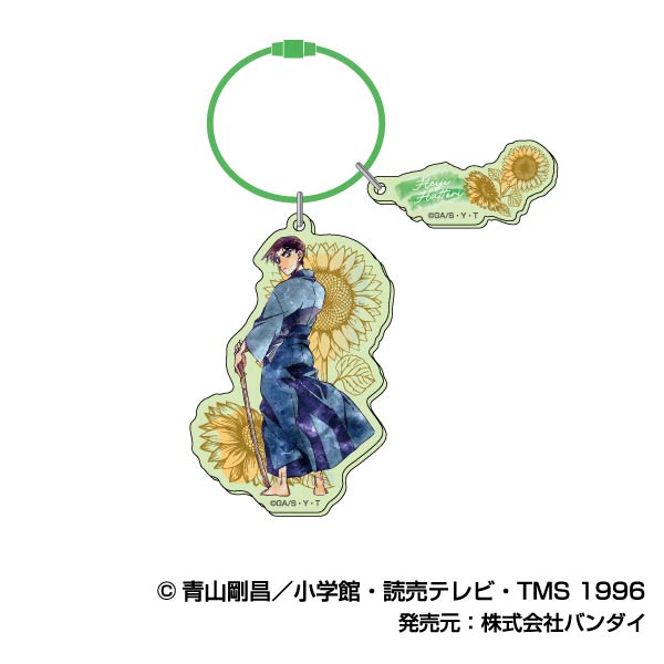 『名探偵コナン』ワイヤープレートキーホルダー レタコレ 05 服部平次